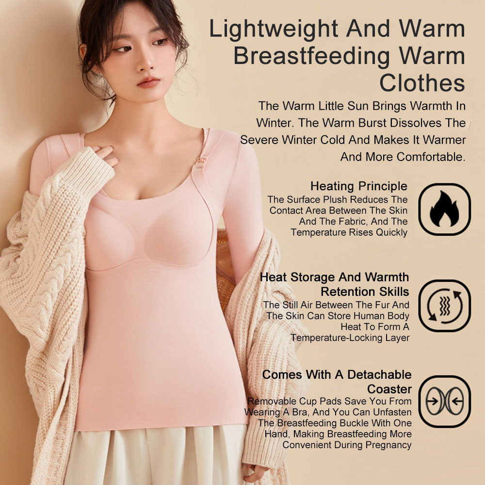 Wirefree Nursing Tops: Thermal Support Underwear for Breastfeeding Moms