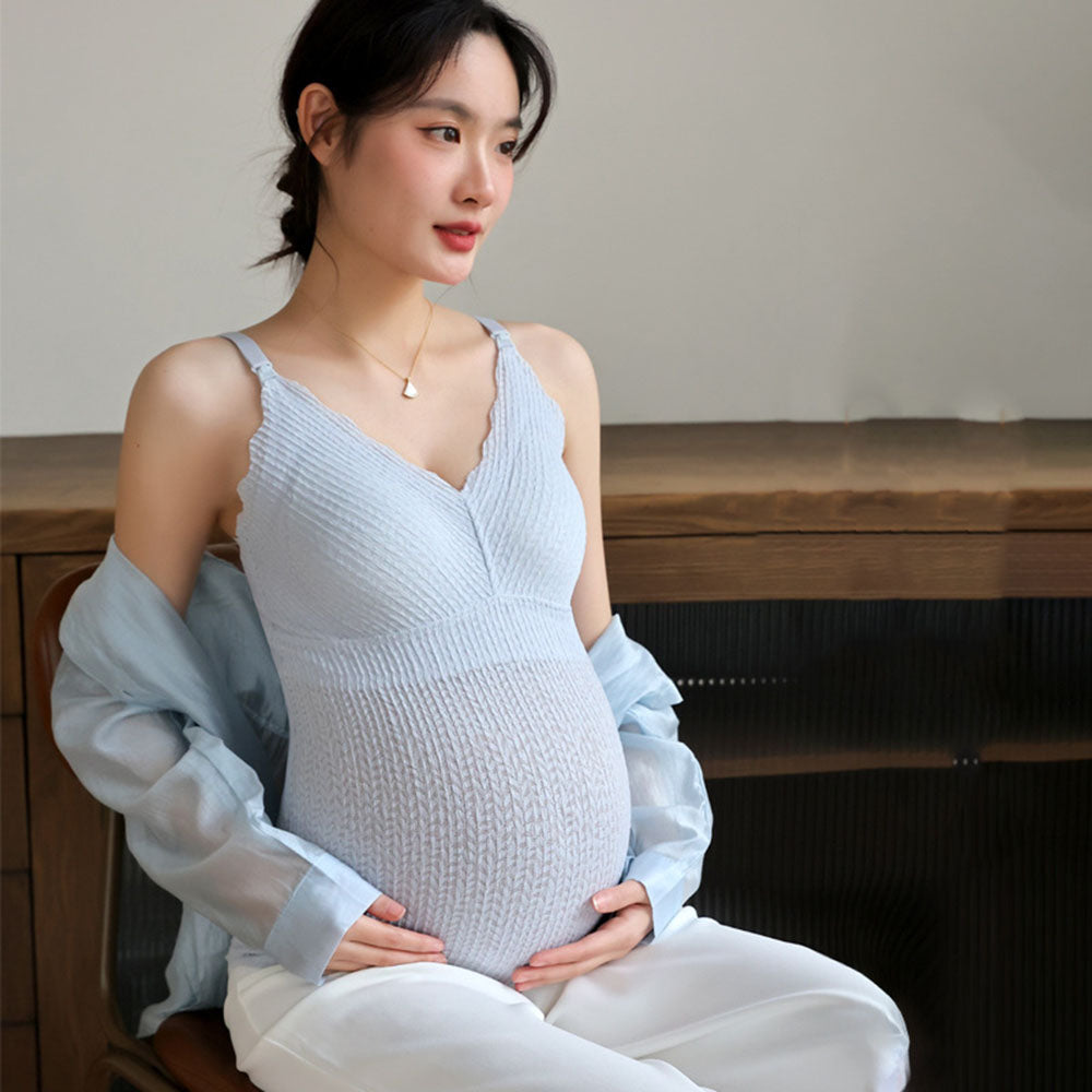Nursing & Expecting Camisole: Summer Thin Wirefree Tops for Moms
