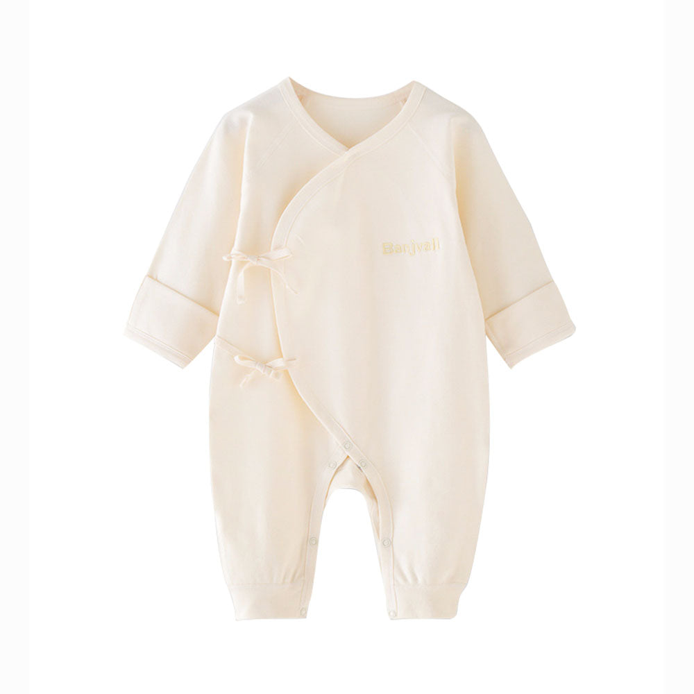 Baby jumpsuit romper clothes long-sleeved pajamas pure cotton spring autumn