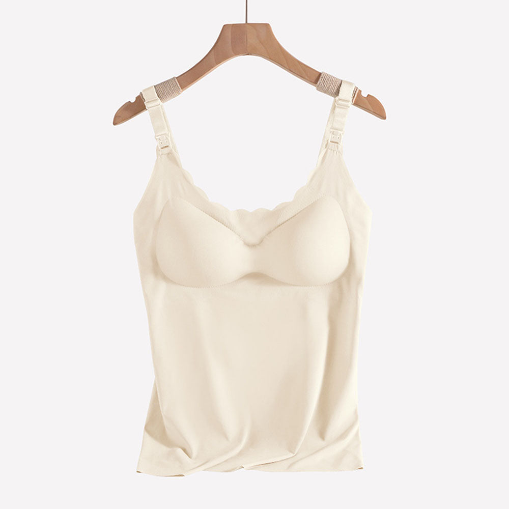 Nursing Camisole Set: Non-Marking Underwear & Soft Loungewear for Moms
