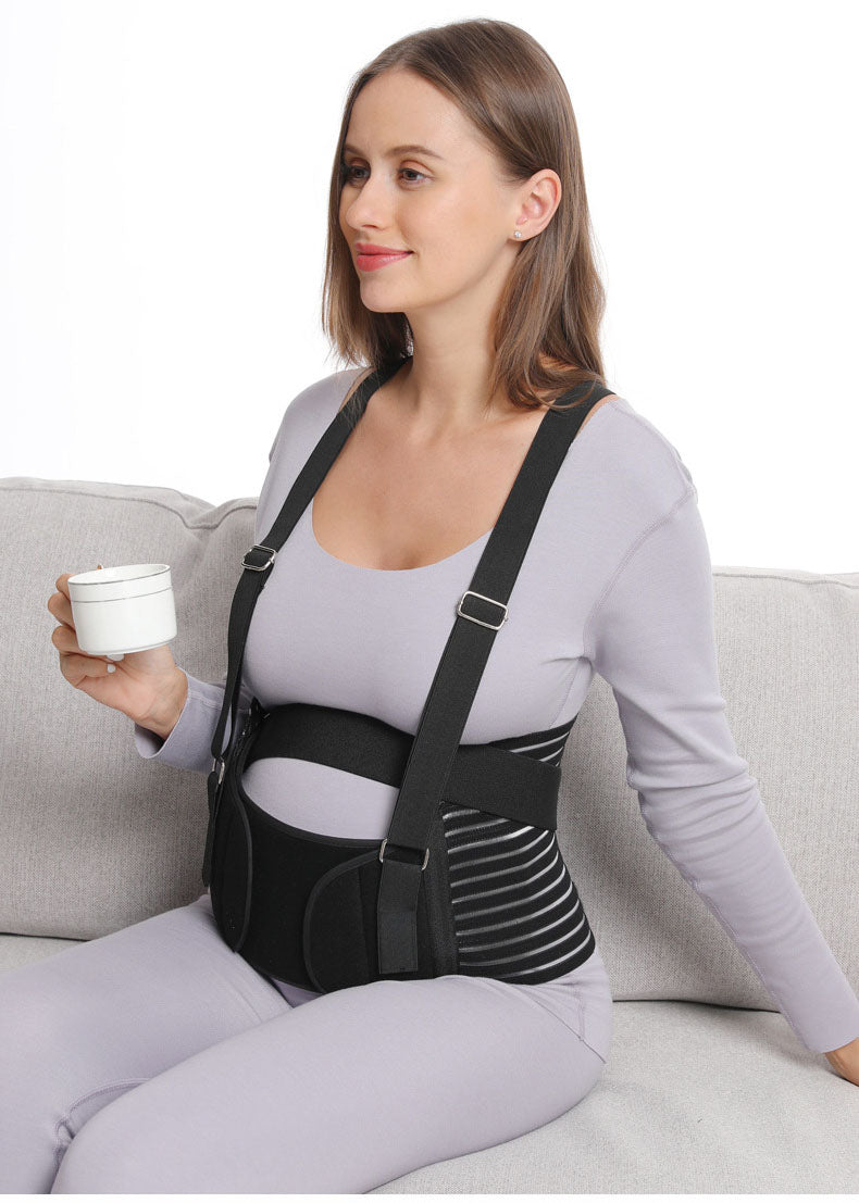 Ergonomic Shoulder Support Belt - Adjustable Waist & Belly Stabilizer