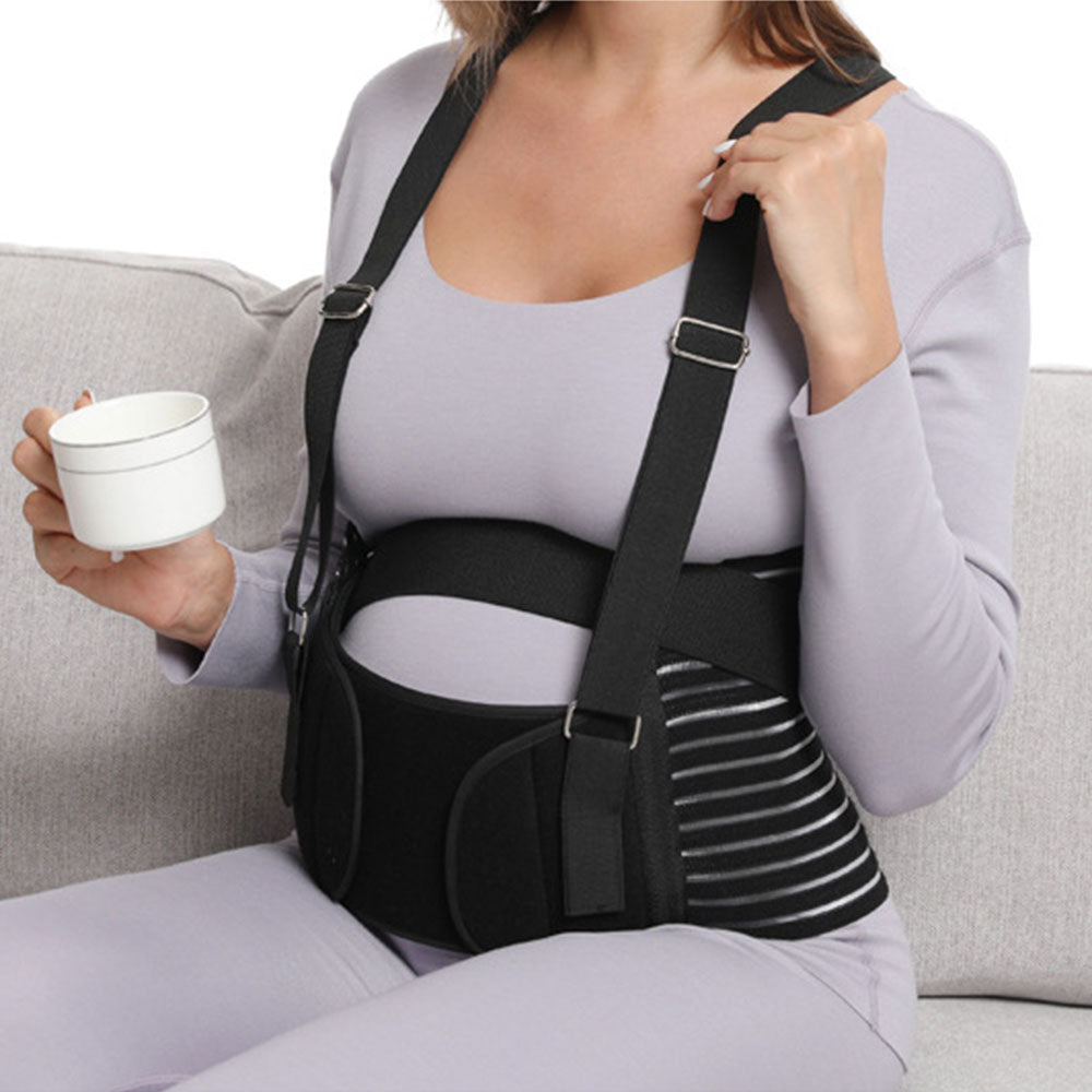 Ergonomic Shoulder Support Belt - Adjustable Waist & Belly Stabilizer