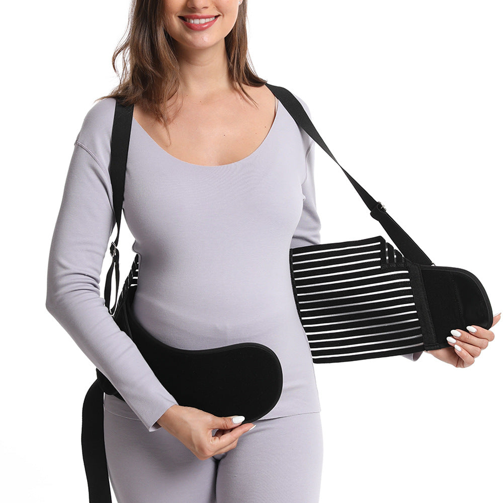 Ergonomic Shoulder Support Belt - Adjustable Waist & Belly Stabilizer