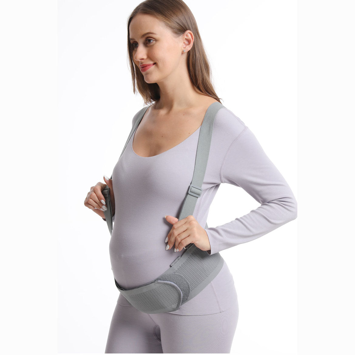 Ergonomic Shoulder Support Belt - Adjustable Waist & Belly Stabilizer