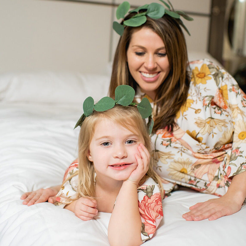 Mom Baby Matching Set: Cozy Swaddle Robe