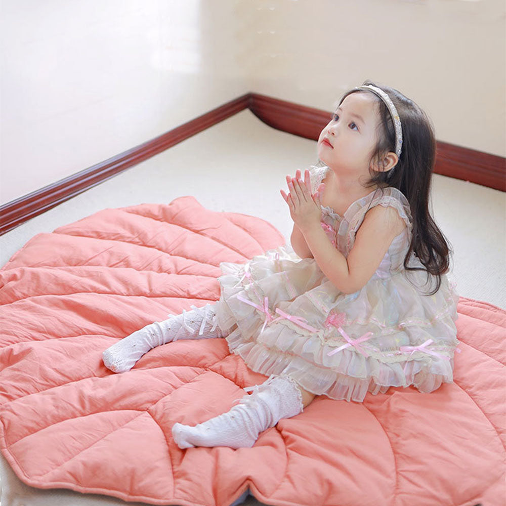 Baby Children Blanket Leaf Crawling Play Mat Thickened Carpet