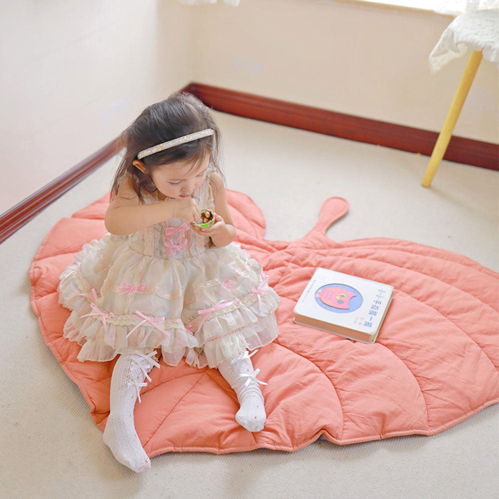 Baby Children Blanket Leaf Crawling Play Mat Thickened Carpet