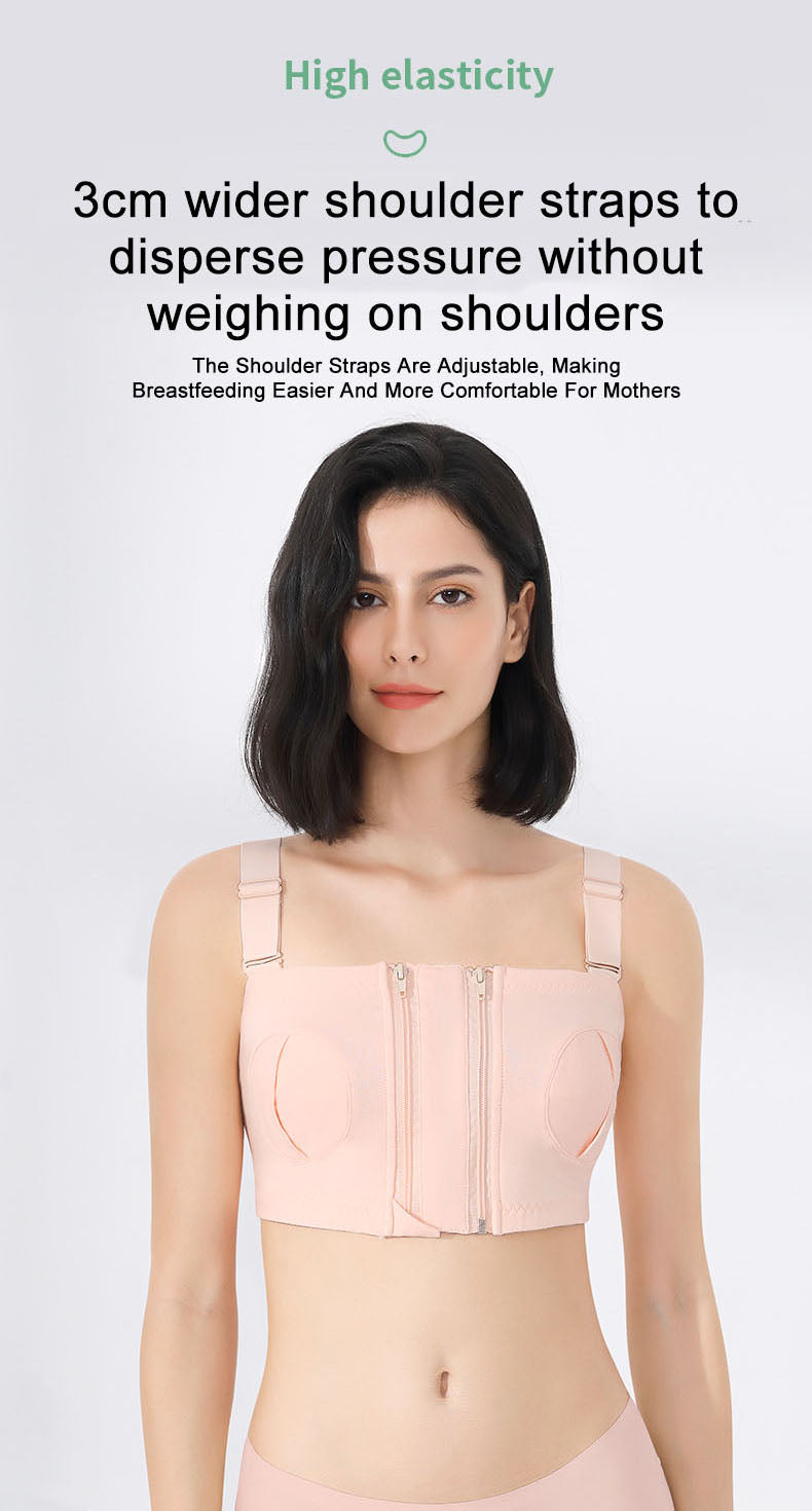 Hands-Free Pumping & Nursing Bra: Soft Support for Full Sizes