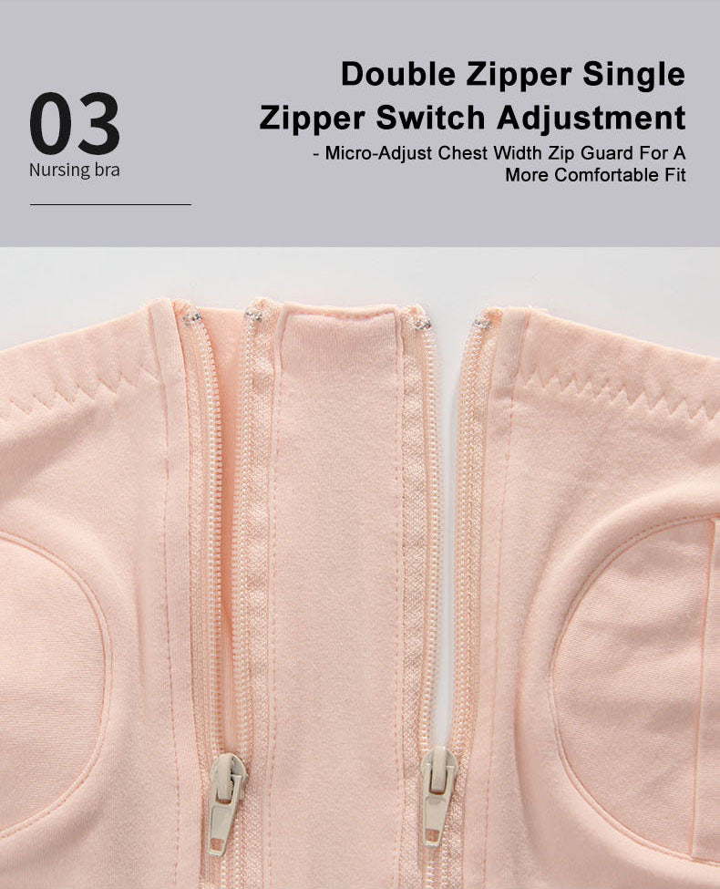 Hands-Free Pumping & Nursing Bra: Soft Support for Full Sizes