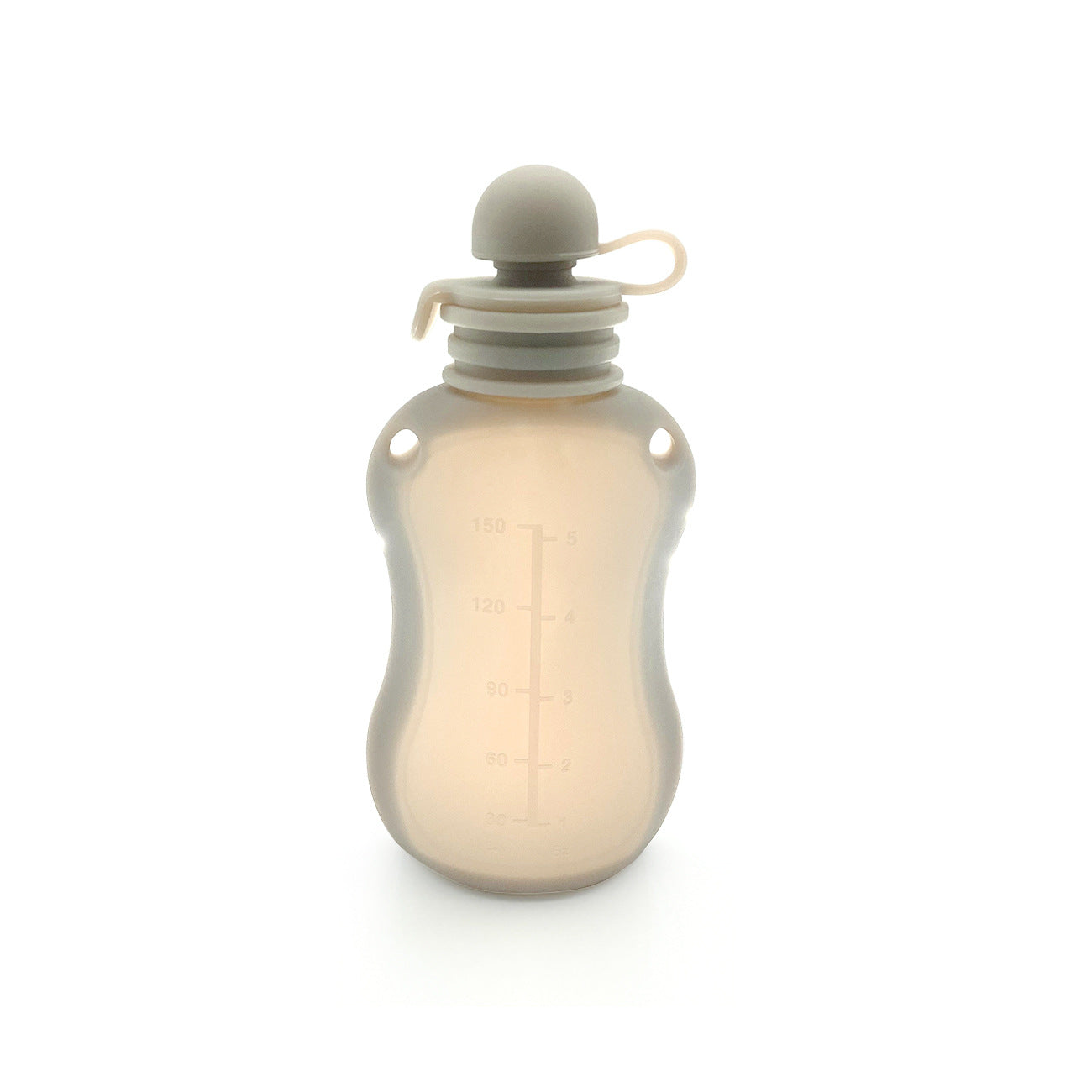 Breast milk and Food silicone storage bag fresh-keeping 150ml Reusable Pouches