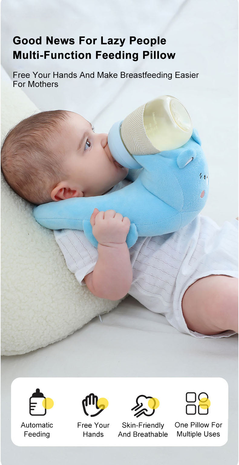 Lazy feeding breastfeeding baby multifunctional pillow Bottle fixing bracket Hands Free