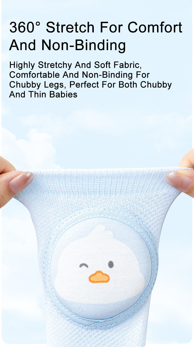 Children's knee pads Protection Thin baby toddler Crawling loose cotton stockings