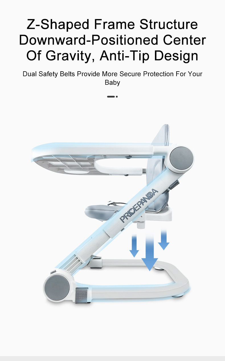 Portable low foldable baby dining table chair for children Travel Outdoor
