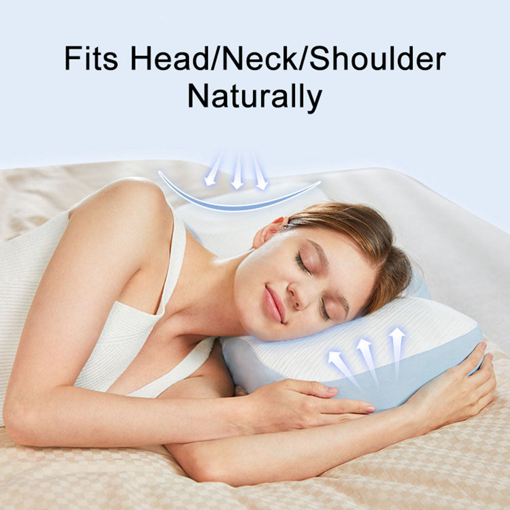 memory foam pillow slow-rebound non-slumping cervical support pillow for sleep