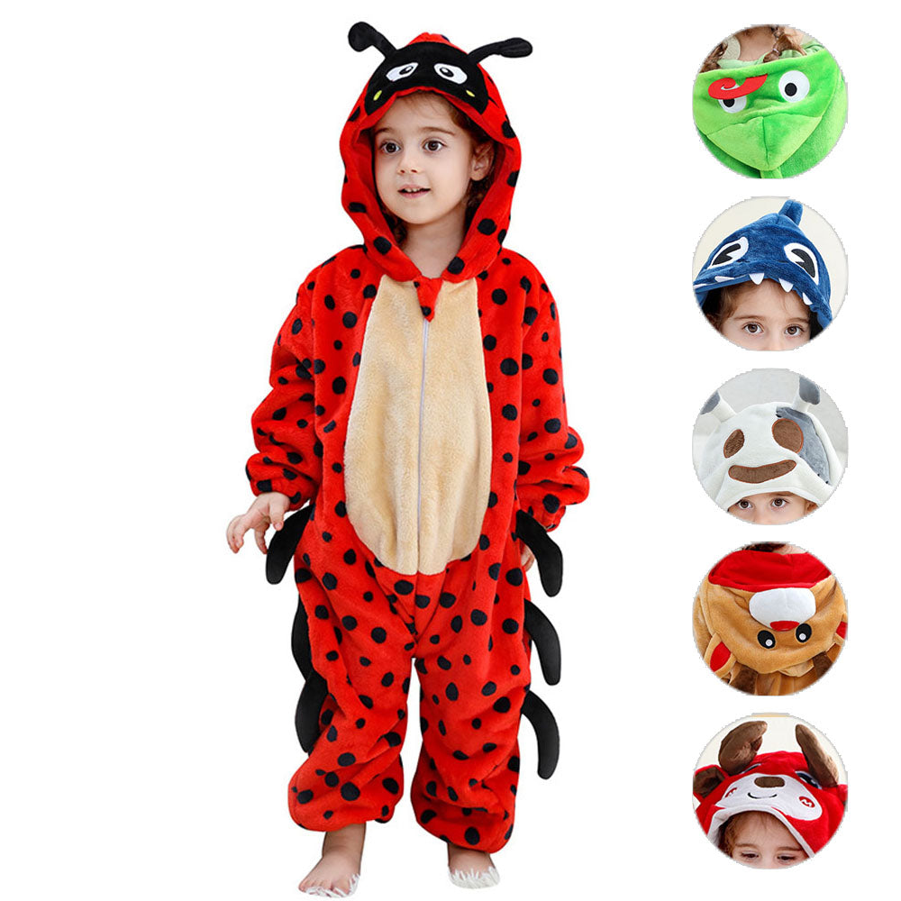Baby infant Toddler onesie Pajamas Flannel Rompers Halloween