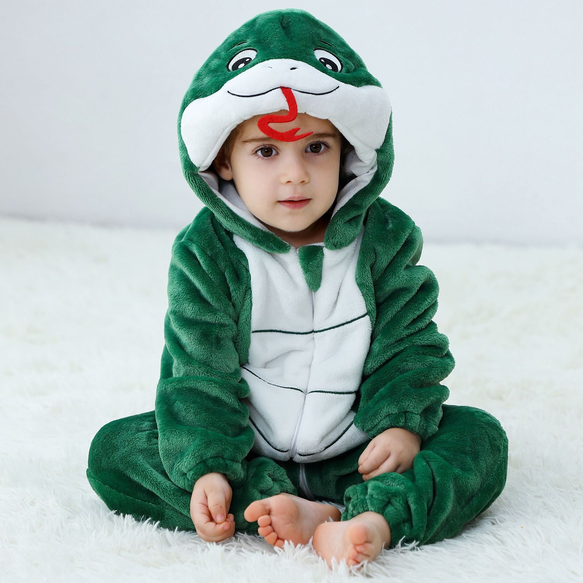 Baby and Toddler onesies Pajamas Flannel Rompers Halloween For 0-5 Years