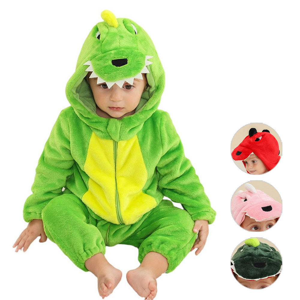 Baby toddler animal dinosaur onesie romper