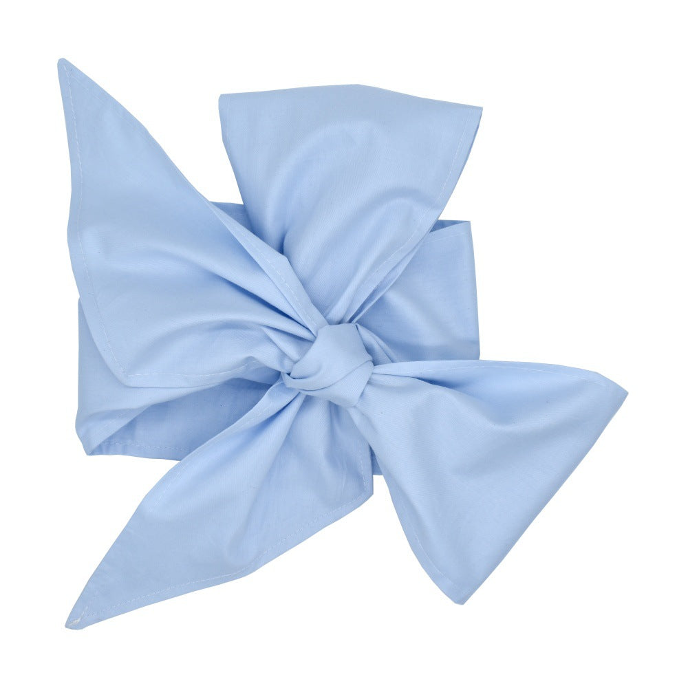 Newborn baby swaddle sash bow ribbon 7 colors