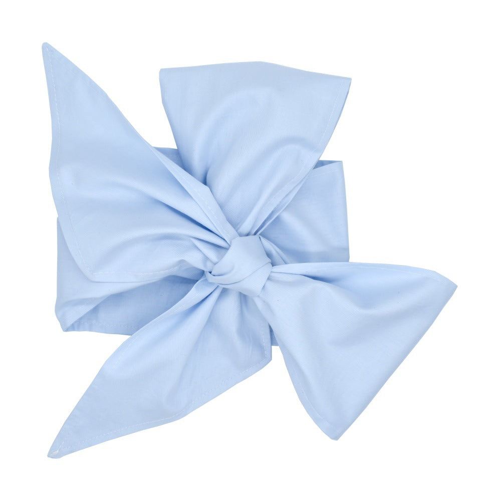Newborn baby swaddle sash bow ribbon 7 colors