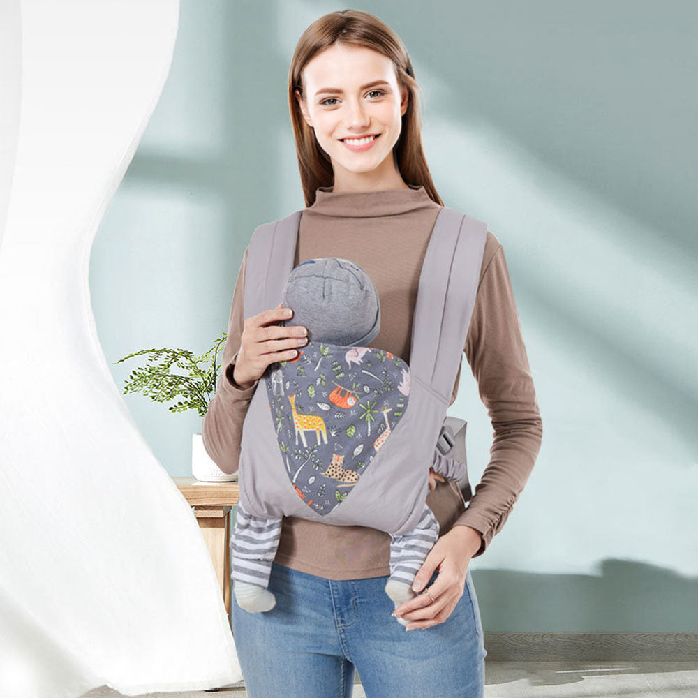 Baby Carrier Ergonomic  Strap Multi-functional Toddler Sling Front Facing Kangaroo Infant Four-claw Breast-feeding color