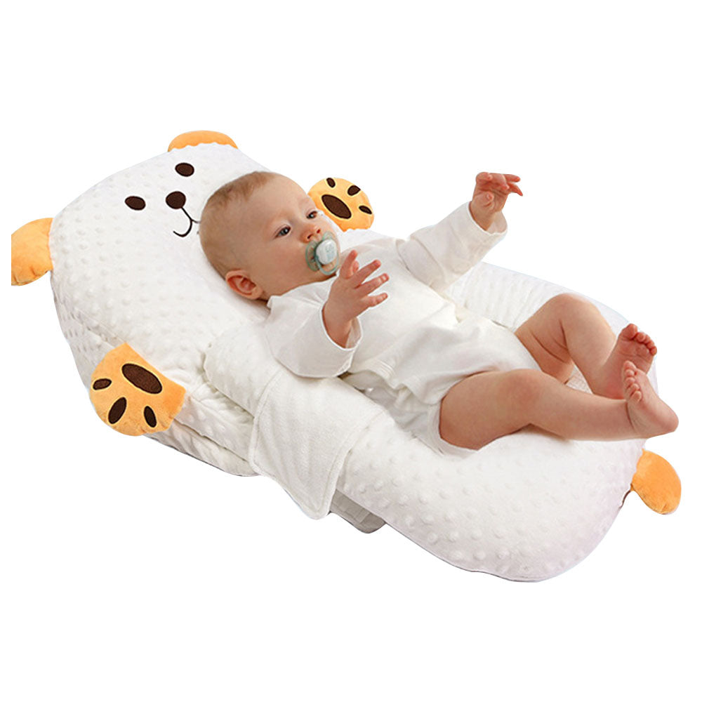 Baby Anti-Spitting up Slope Pillow Anti Reflux Lounger Bed Crib