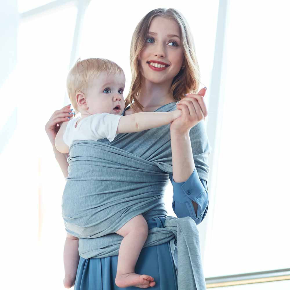 Baby Toddler Infant wrap Carrier Front Hugging Outdoor Breathable Cotton