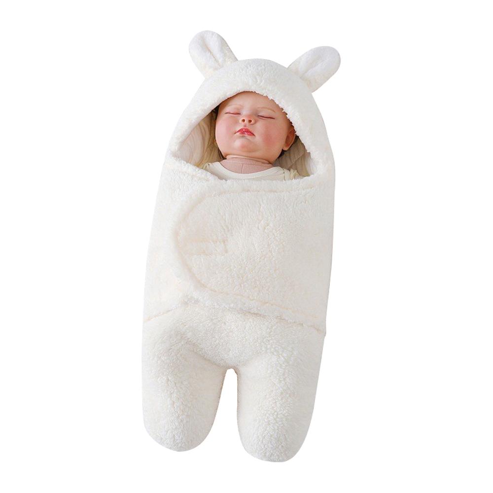 Newborn blanket baby sleeping bag thickened Warm in autumn and winter