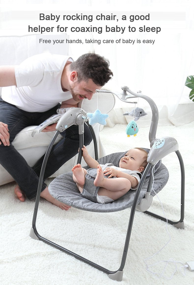 Baby Electric Swing Cradle Smart Comfortable and Convenient Sleep Solution