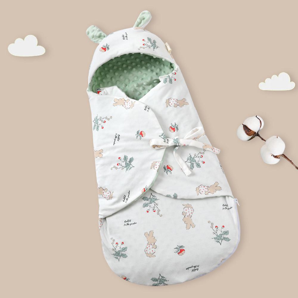 Combed Cotton Newborn Swaddle Sleep Sack bag Anti-Startle for Babies