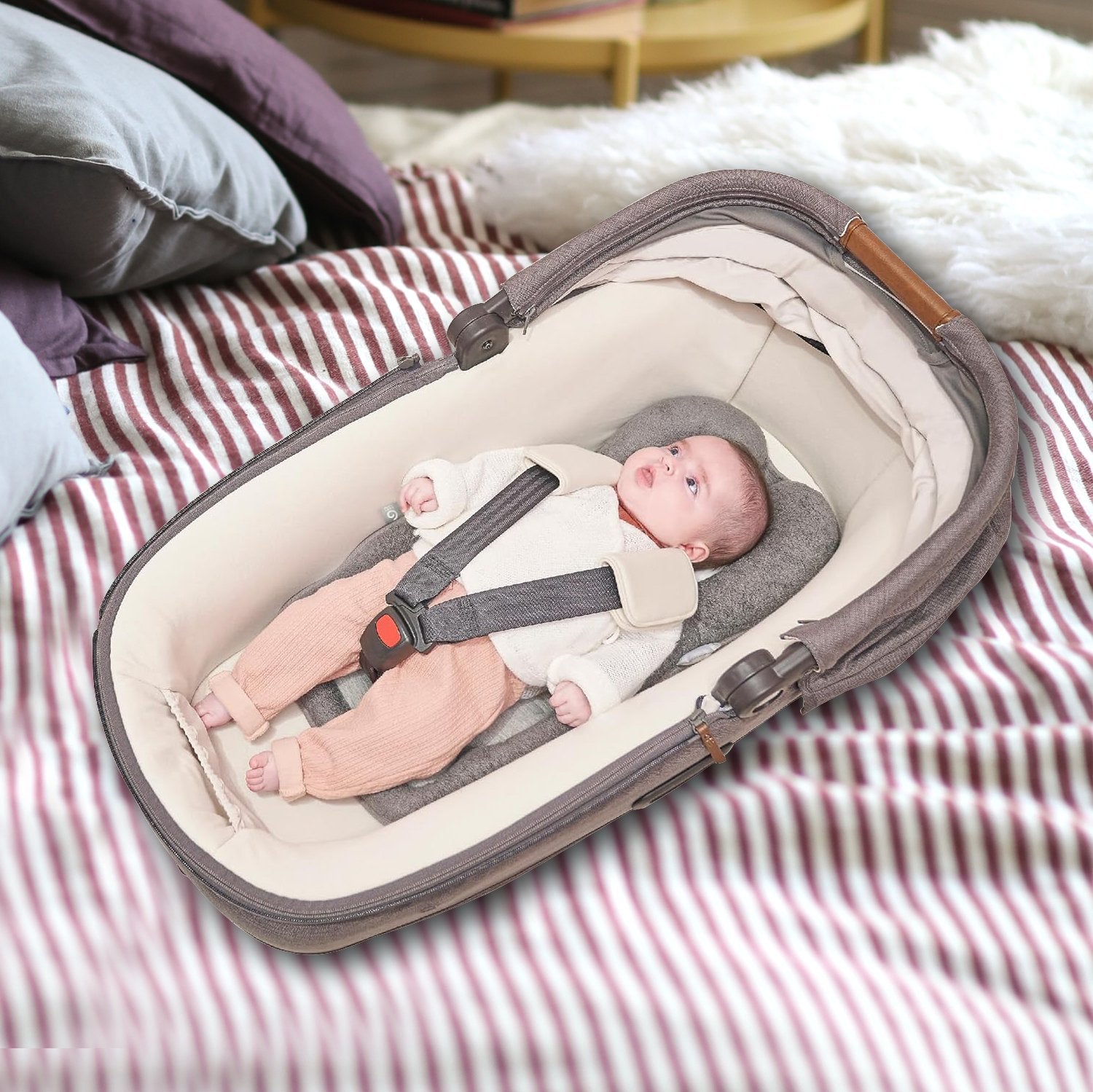 Universal Baby Infant Insert Cushion Breathable Mesh For Stroller Car Seats Bouncers