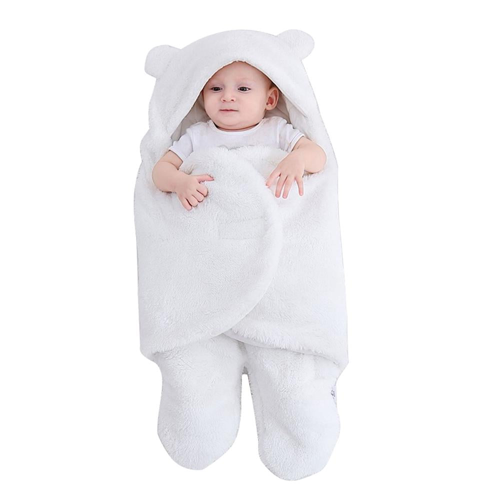 Newborn blanket baby sleeping bag thickened Warm in autumn and winter