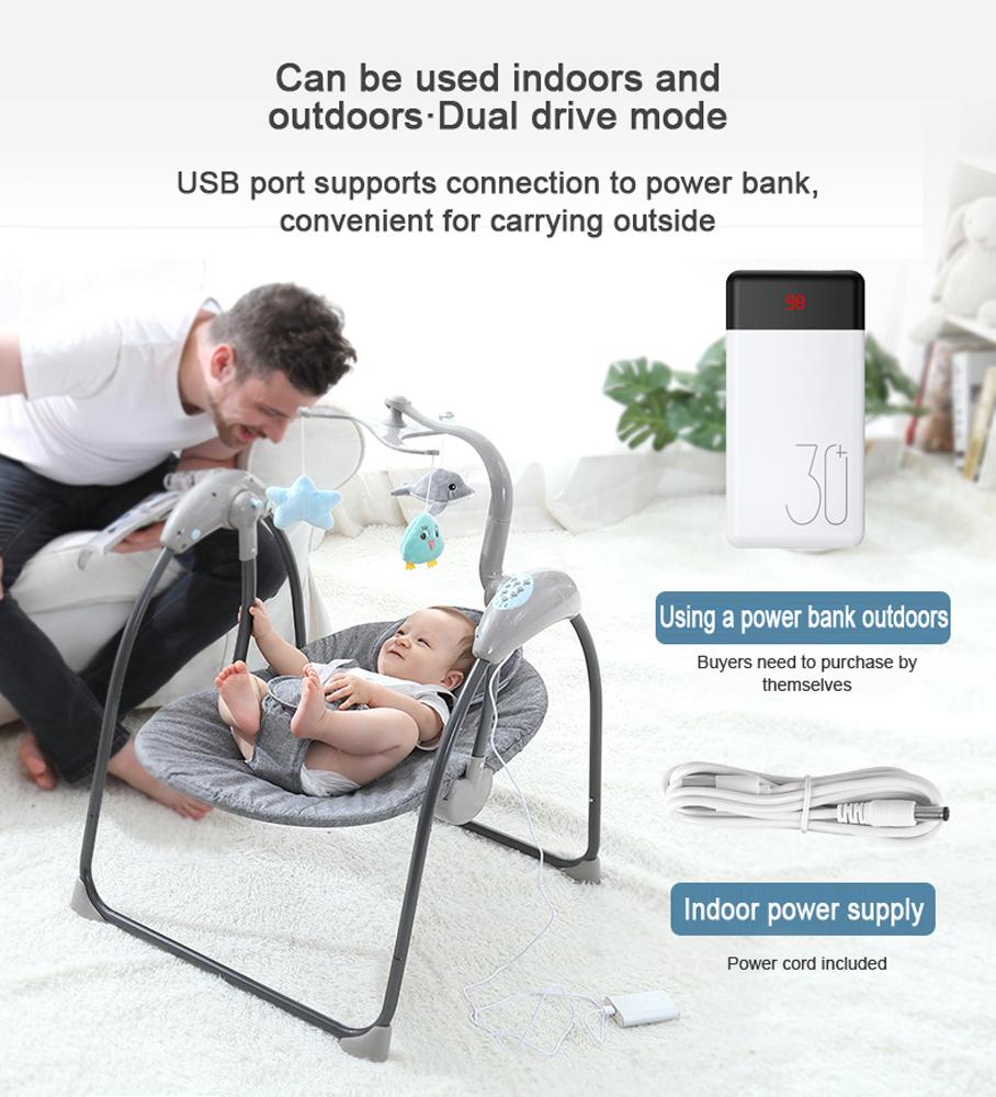 Baby Electric Swing Cradle Smart Comfortable and Convenient Sleep Solution