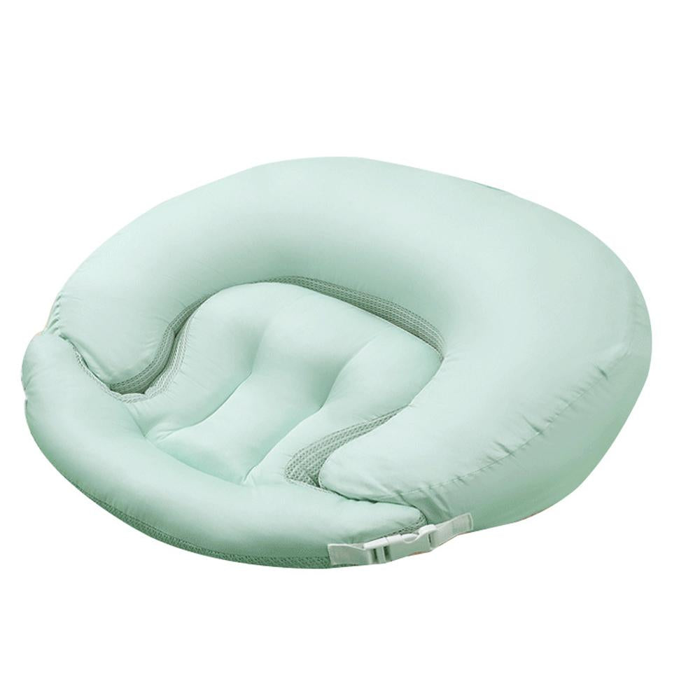 Ergonomic Baby Nursing Angled feeding Pillow with Anti Reflux lounger Incline Breastfeeding Cushion Crib