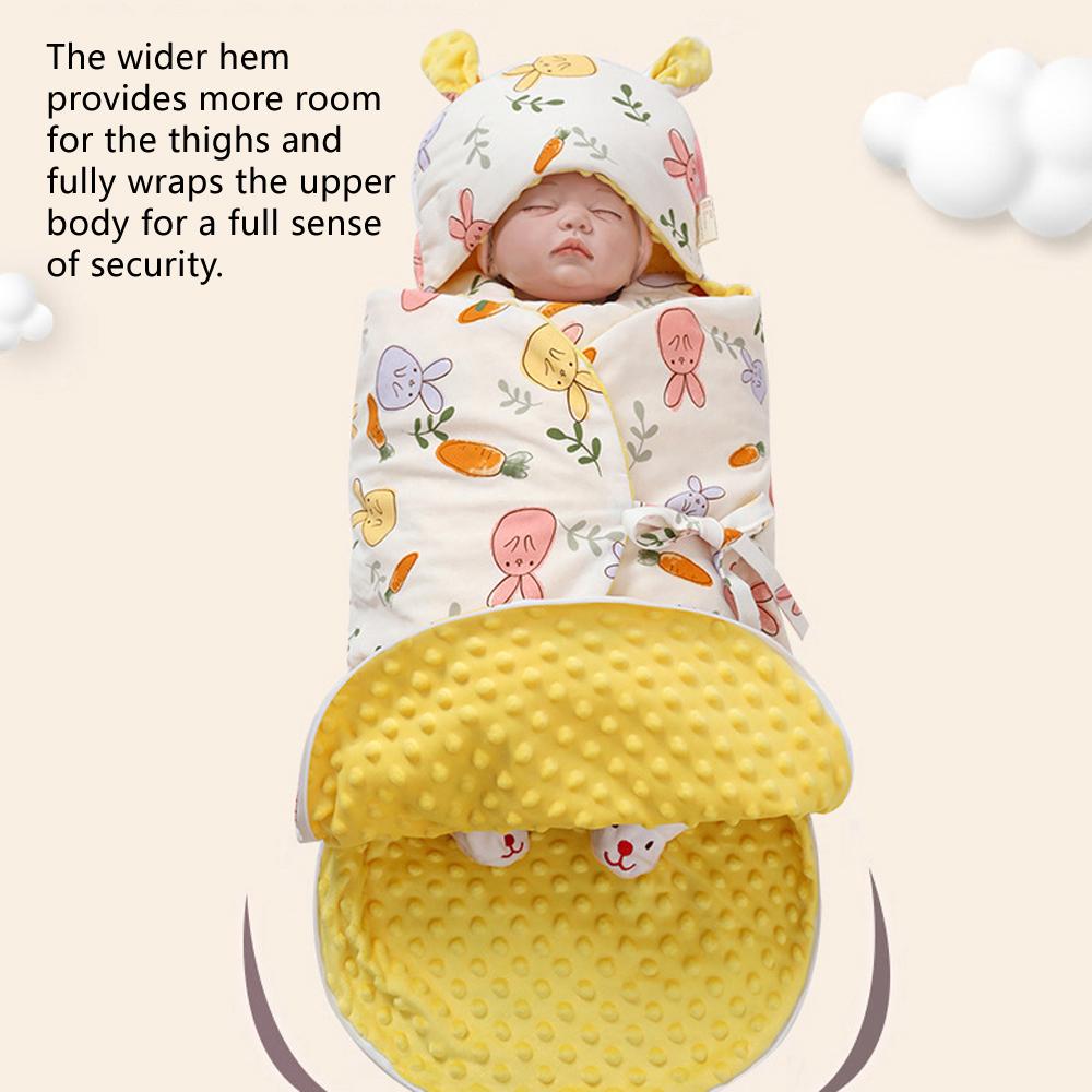 Combed Cotton Newborn Swaddle Sleep Sack bag Anti-Startle for Babies