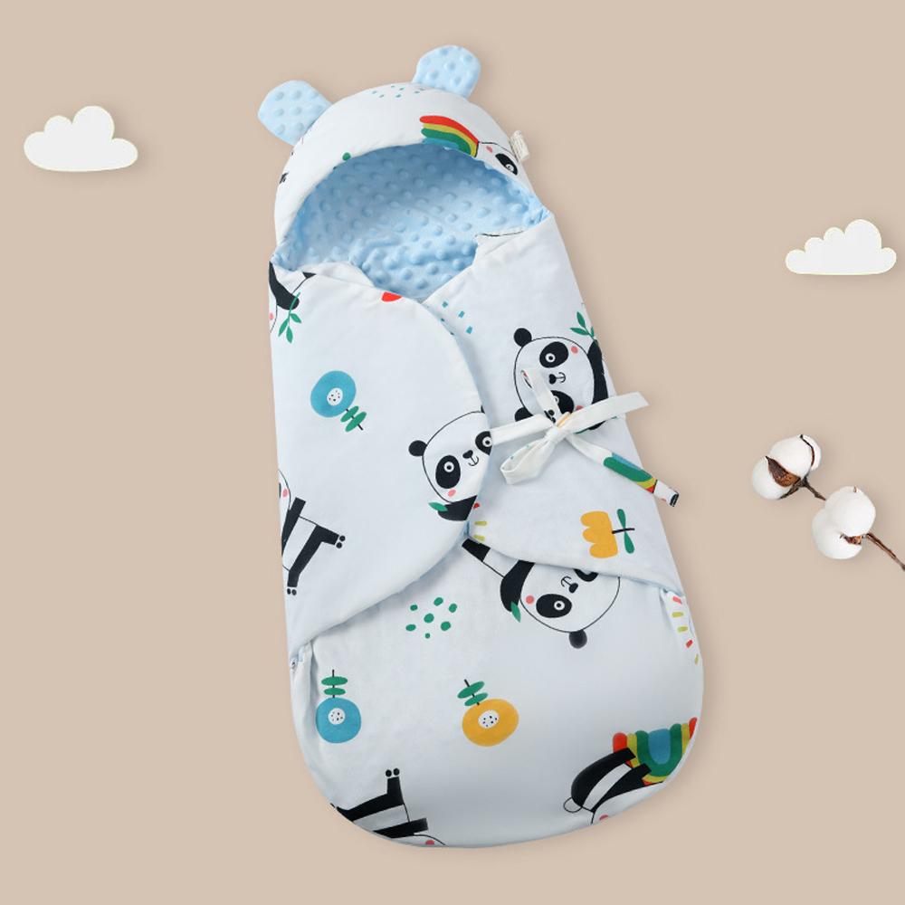 Combed Cotton Newborn Swaddle Sleep Sack bag Anti-Startle for Babies