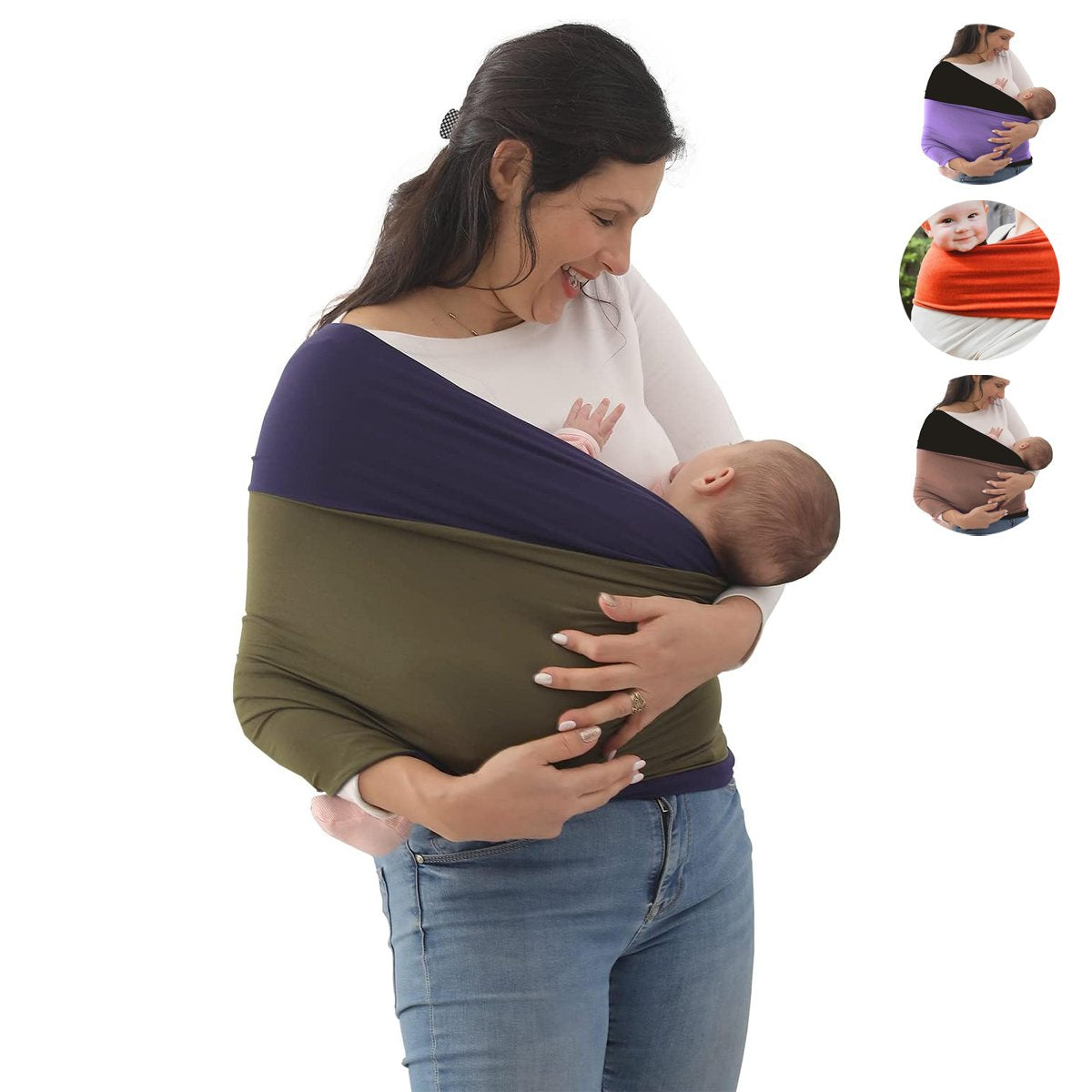 Baby Sling newborn wrap carrier front hug