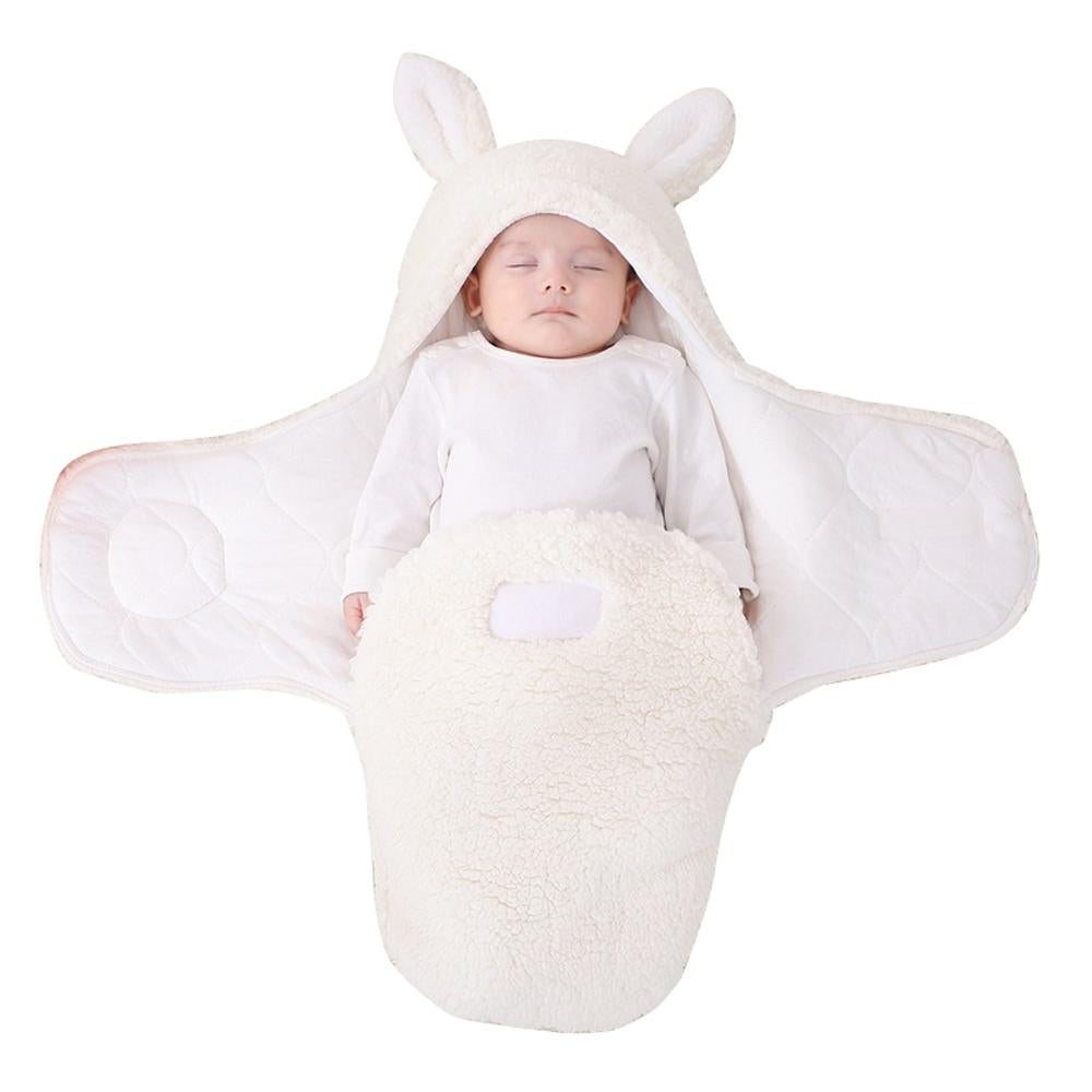 Newborn blanket baby sleeping bag thickened Warm in autumn and winter