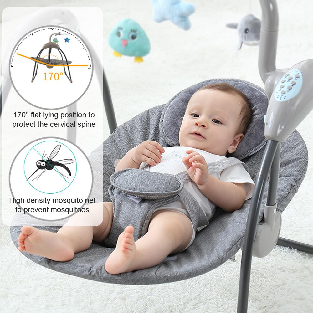 Baby Electric Swing Cradle Smart Comfortable and Convenient Sleep Solution