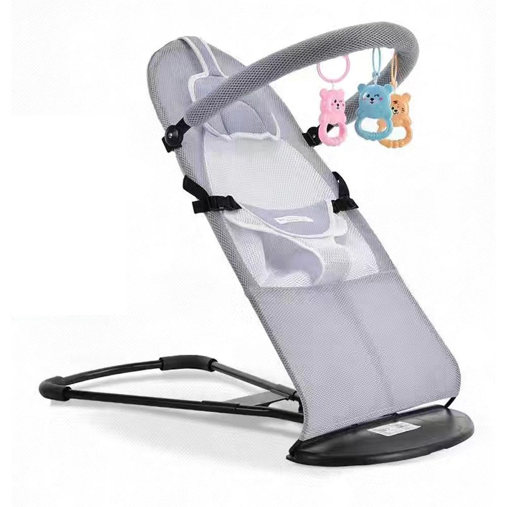 Baby Bouncer Cradle Bed Rocking Chair Portable Cozy