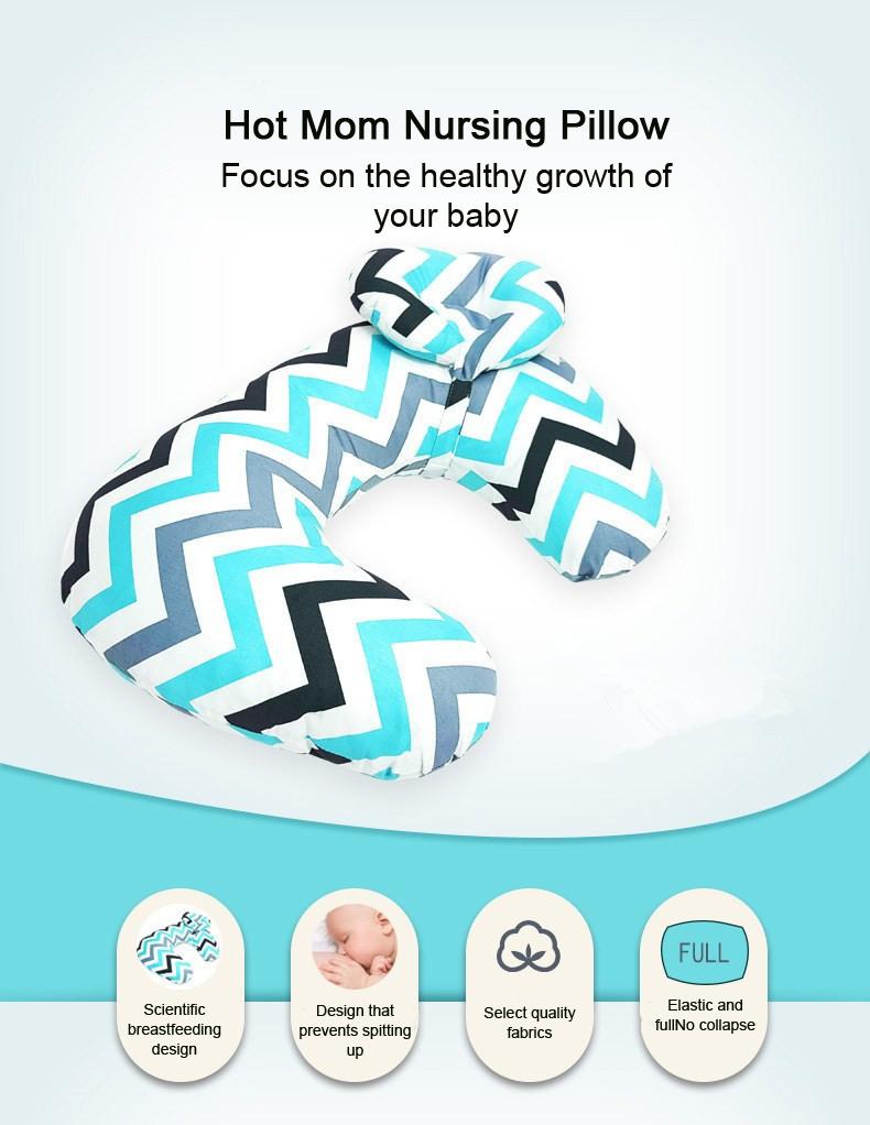 U Shaped Portable Nursing Pillow for Baby Feeding Sitting Support and Maternity Comfort