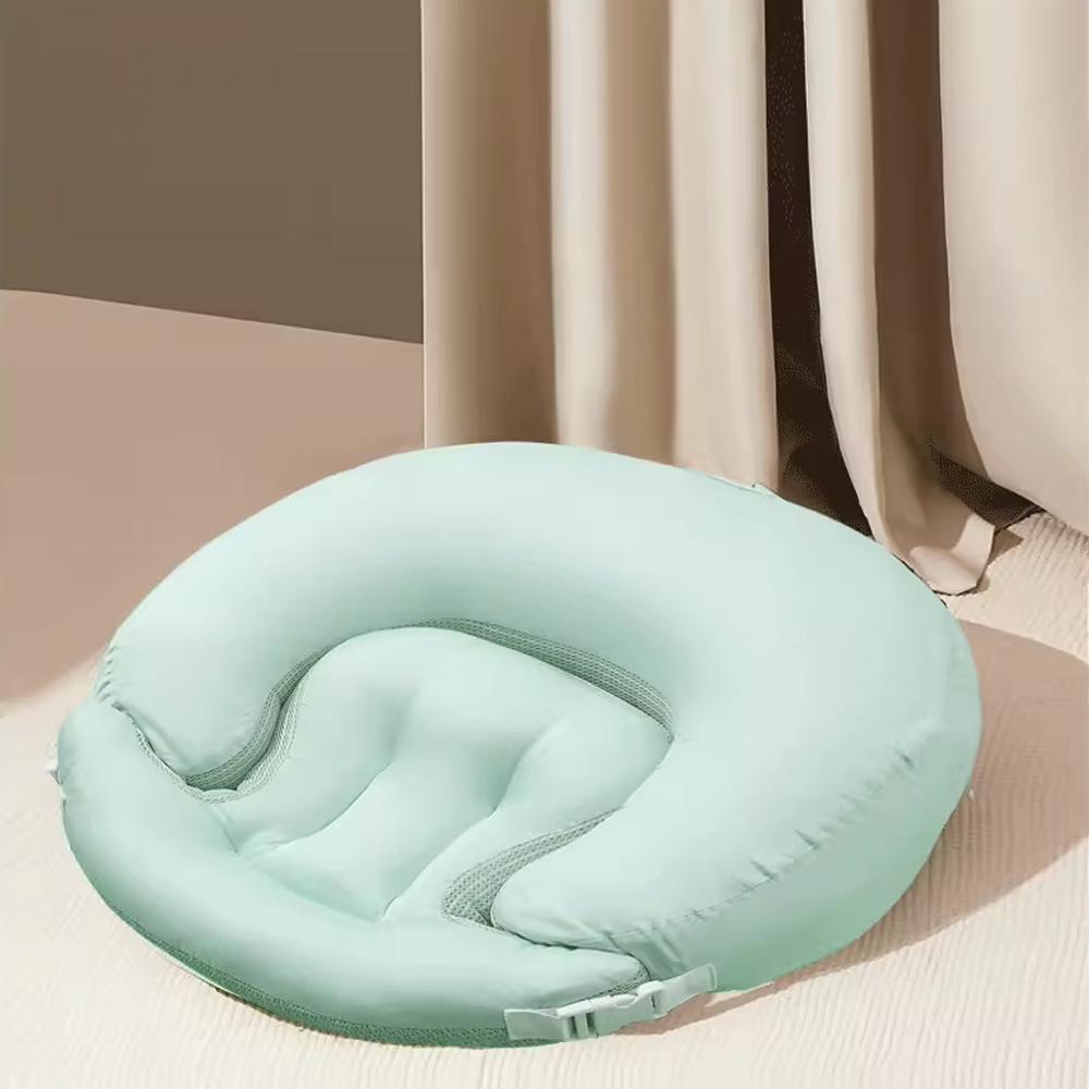 Ergonomic Baby Nursing Angled feeding Pillow with Anti Reflux lounger Incline Breastfeeding Cushion Crib