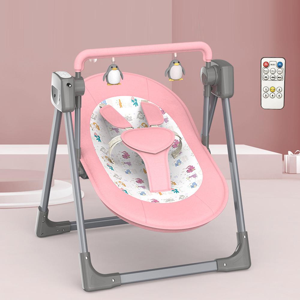 Electric Newborns Baby Cradle Swing Reclining Rocking Chair