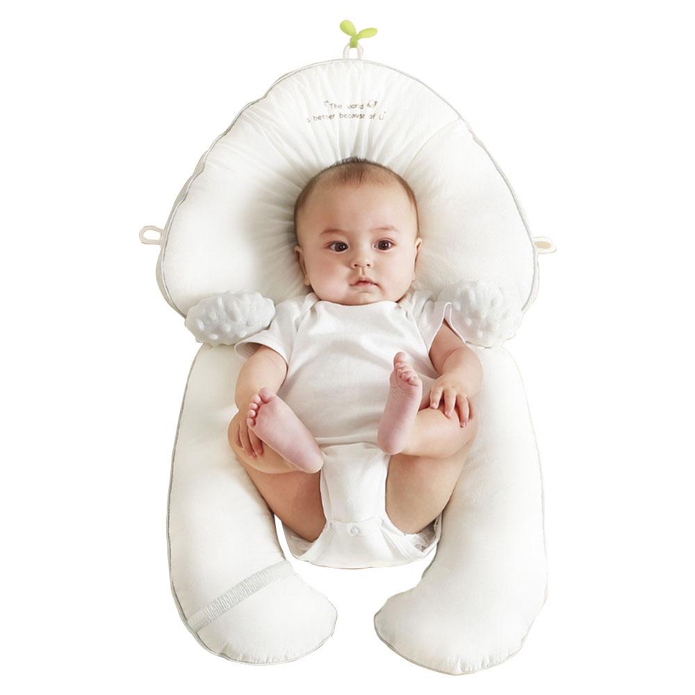 Baby Shaped Pillow Newborn Soothing Sleep Prevent Flat Head