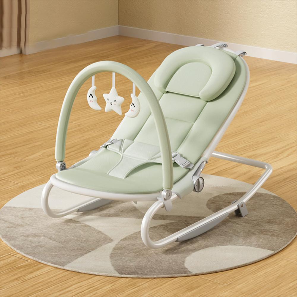 Effortless Baby Comfort and Safety Multi Functional Rocking Chair with Adjustable Backrest