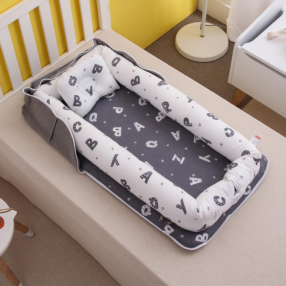 Portable Nursing Bag and Baby Nest Versatile Shoulder Bag Cradle and Travel Bed for Newborns