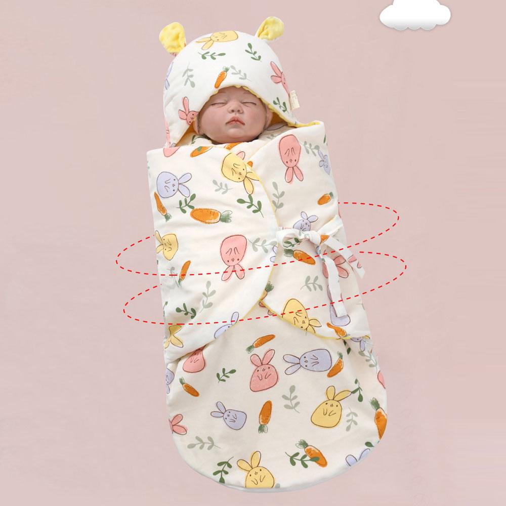 Combed Cotton Newborn Swaddle Sleep Sack bag Anti-Startle for Babies