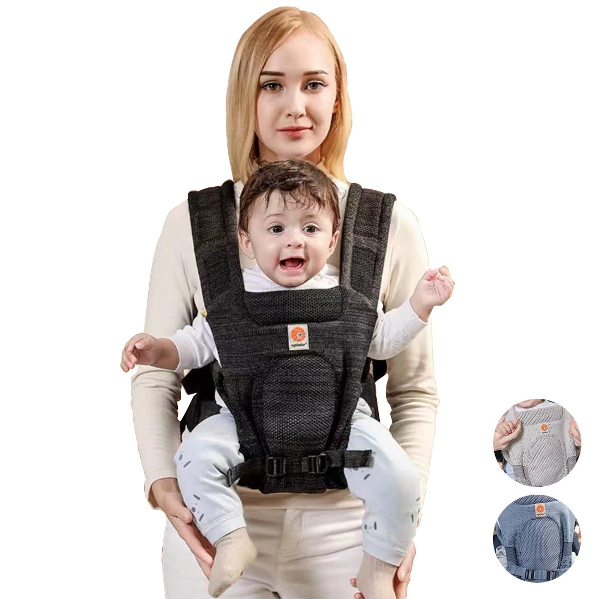 Multi Functional Baby Carrier with Hip Seat The Babywearing Solution for Newborns and Beyond