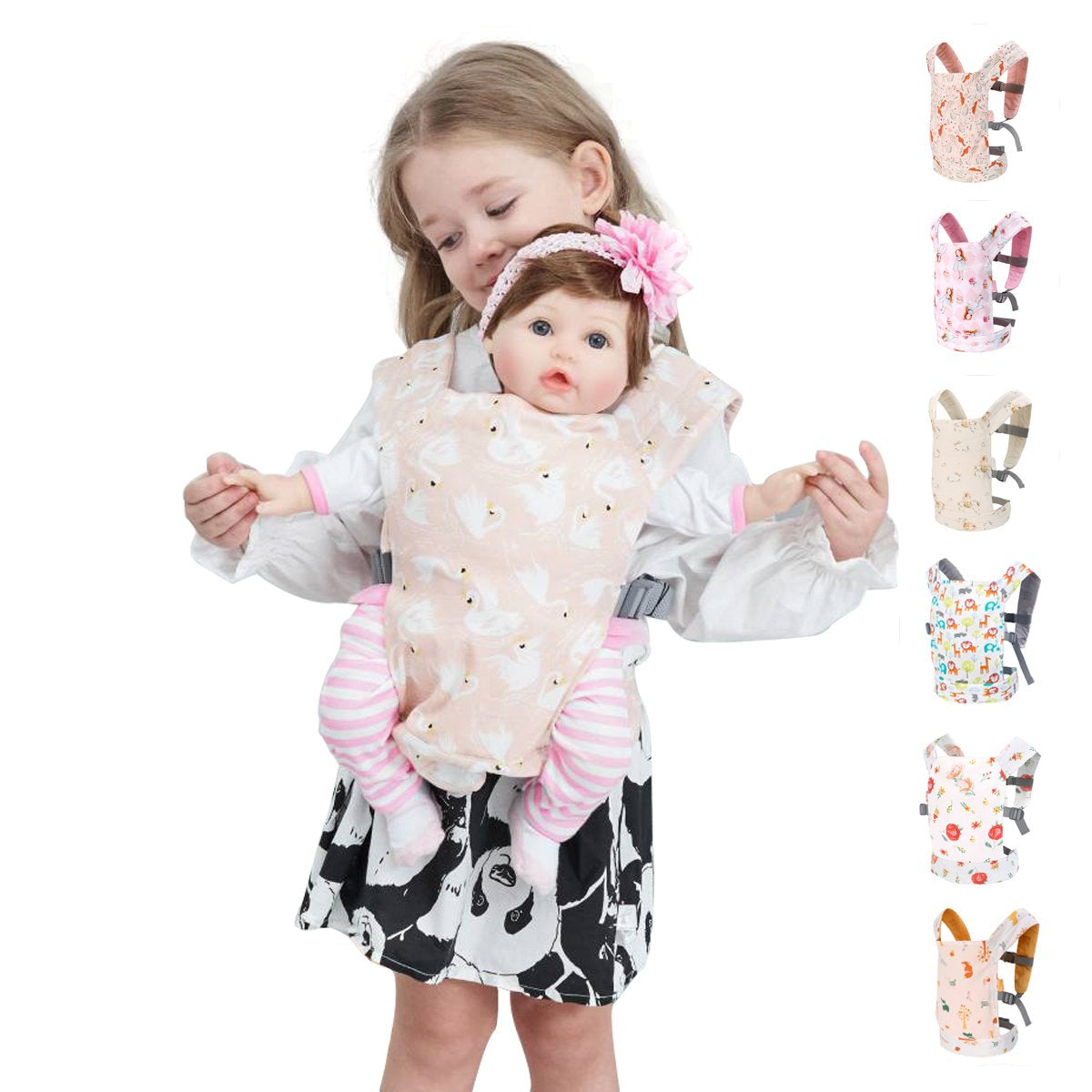 Adorable Kids' Doll Carrier Playtime Backpack for Girls