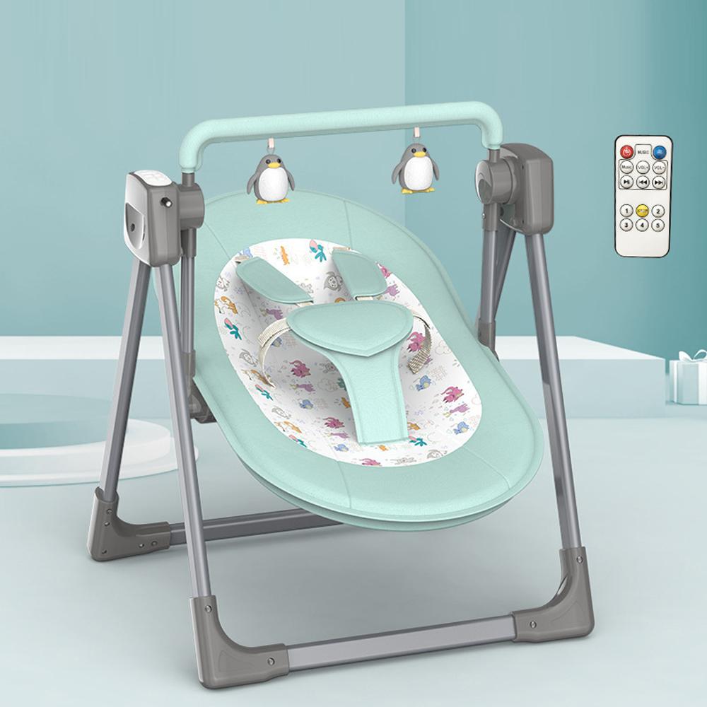 Electric Newborns Baby Cradle Swing Reclining Rocking Chair