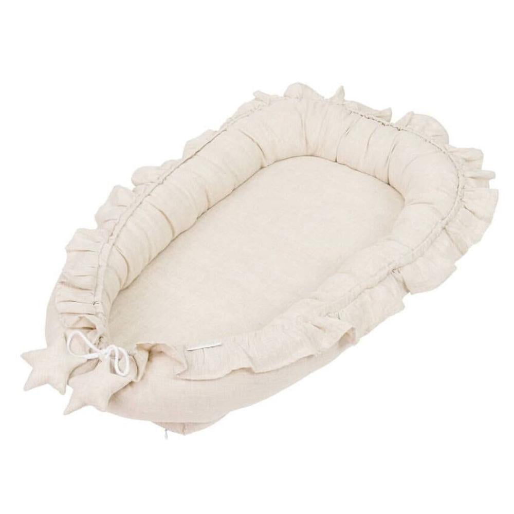 Lace Cotton Baby Lounger Nest The Perfect Portable Newborn Bed